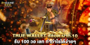 true wallet สล็อต ฝาก 10 รับ 100 วอ เลท ทำกำไรได้ง่ายๆ